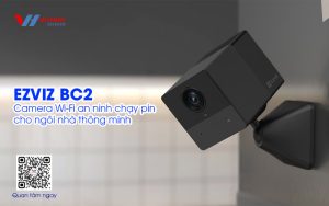 Camera Wifi dùng pin sạc 2MP EZVIZ BC2